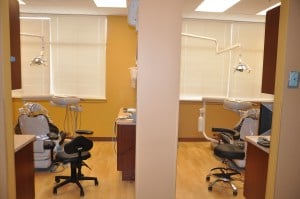Two exam rooms of Gentle Endodontics of Kent Washington